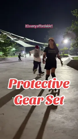 6 in 1 Protective Gear Set for Child and Adult #protectivegear #safetygear #Skateboarding #skatelife #talisayskateboarding #skatesafe #gearset 