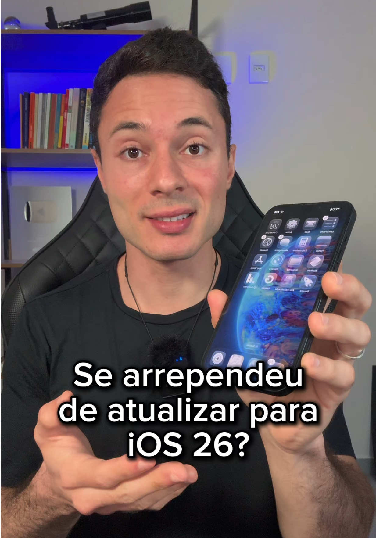 Se arrependeu de atualizar o iPhone para iOS26 e quer voltar para o antigo iOS? Veja nesse vídeo como fazer isso! . . . #wondershare #IOS26 #wondersharedrfone #iphone 