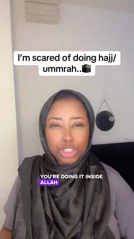 I’m scared of doing hajj/ummrah..🕋 #hajj #ummrah #muslim 