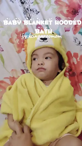 napaka cute neto mhiee, ang soft lang ng kanyang tela. check out na mga mhie!! #kangaroomom #blanket #baby 