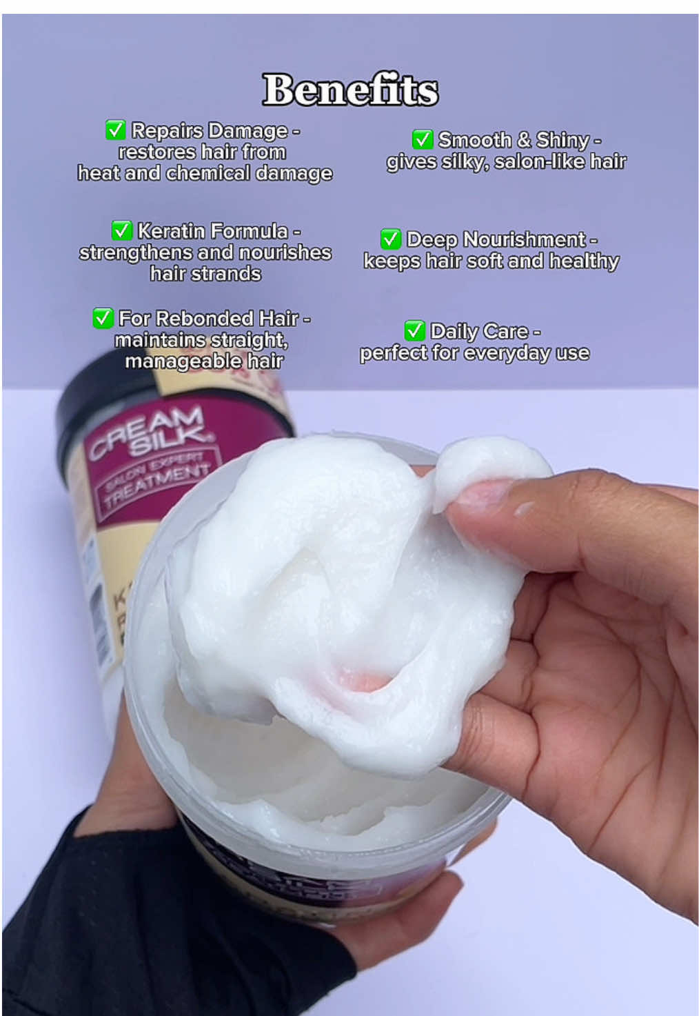 Replying to @Zephyrine yes po sobrang sulit talaga😍🤗 Kaya huwag palampasin ang Cream Silk Buy 1 Take 1 nato🥰 Check out na🫵👆 #creamsilk #creamsilkkeratin #conditioner #treatment #buy1take1 #haircare #keratintreatment 