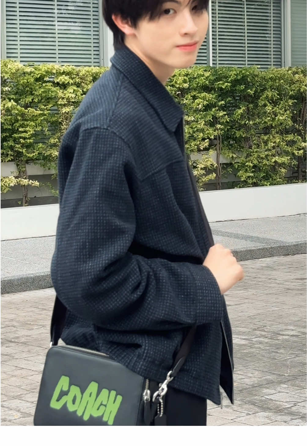 mid-walk photo session ft. @Coach #CoachNY #AAashirakorn 