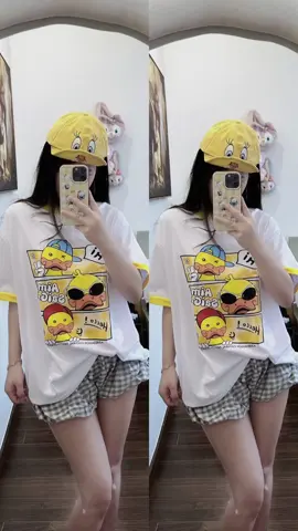 Áo vịt cute hot mấy hum nay đây ạ         #fyp #foryou #xuhuong 