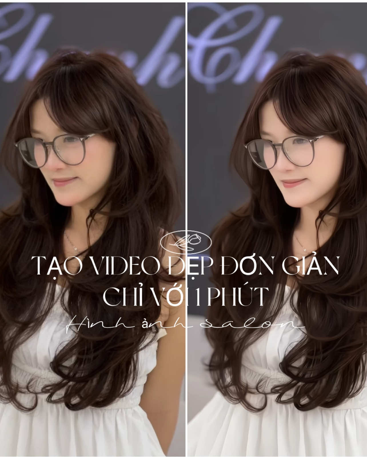 Tạo video đơn giản chỉ với 1 phút này bạn sẽ làm được video tương tự không kém gì máy ảnh 🤗 #nguyenphuong #hinhanhsalon 