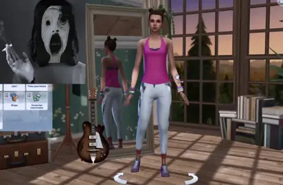 Получилось вообще не похоже, но ладно#sims4 #sims #simstok #sims4cc #sims4tok #sims4horror 