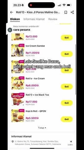 Membalas @andidarul8 Gaess yang mau dapat harga 5.500 sering2 di buka aplikasinya yahh krna sering sekali berubah2 harganyaa tdi saya dapat beberapa paket di harga itu 🤗🤗 #promoseruweekend #xcyzba #promo #rotio 