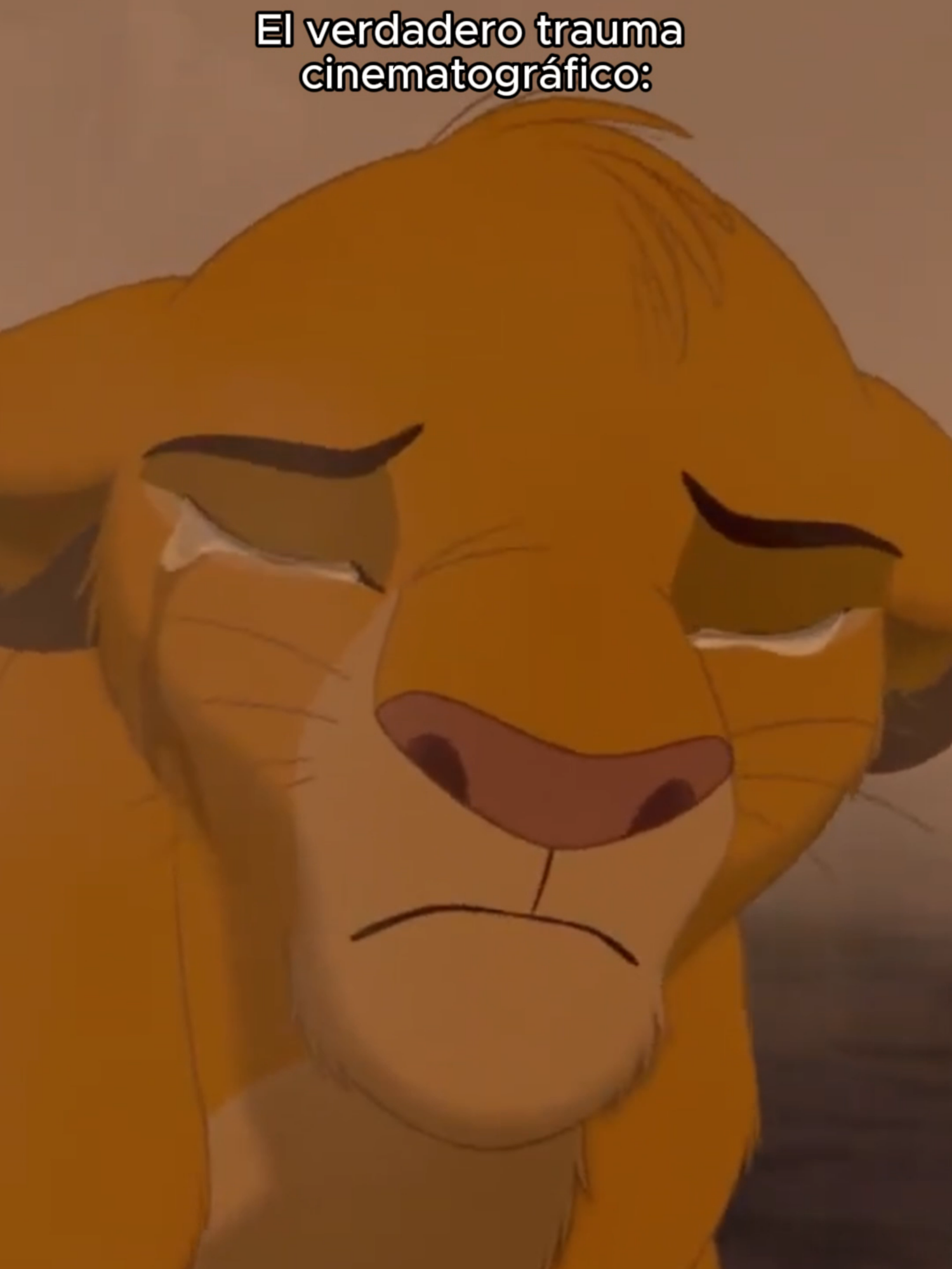 No hay mayor trauma cinematográfico #ElReyLeón #CineEnTikTok