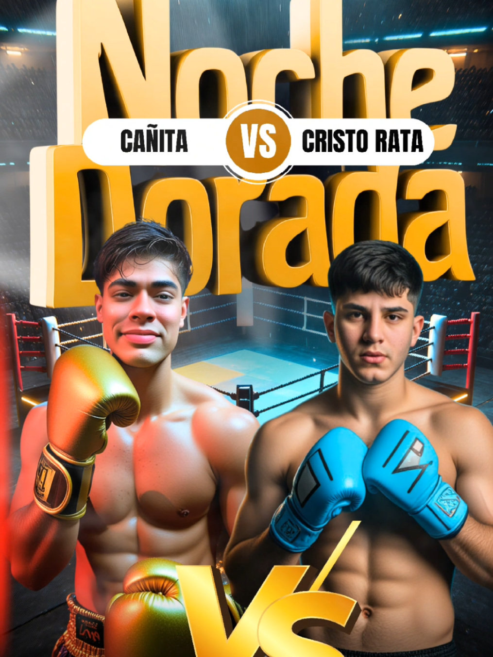 No te pierdas este sábado 2 de agosto, a partir de las 3:00 p.m. (hora de Perú), el gran evento La Noche Dorada. Una jornada inolvidable donde se vivirá la emoción al máximo. La p3le4 más esperada será el enfrentamiento entre Cañita y Cristo Rata, dos titanes cara a cara en un combate que promete quedar en la historia. ¡Prepárate para vibrar con cada g0lp3! No te lo puedes perder. #2025 #Tiktok #Batallas #Box 