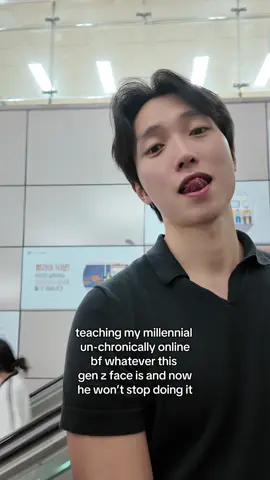 in the middle of the quiet seoul subway too #lol #jokes #meme #bf #genz #millennial #pls #seoul #creatorsearchinsights #foryou #fyp #lmao #zyxcba 