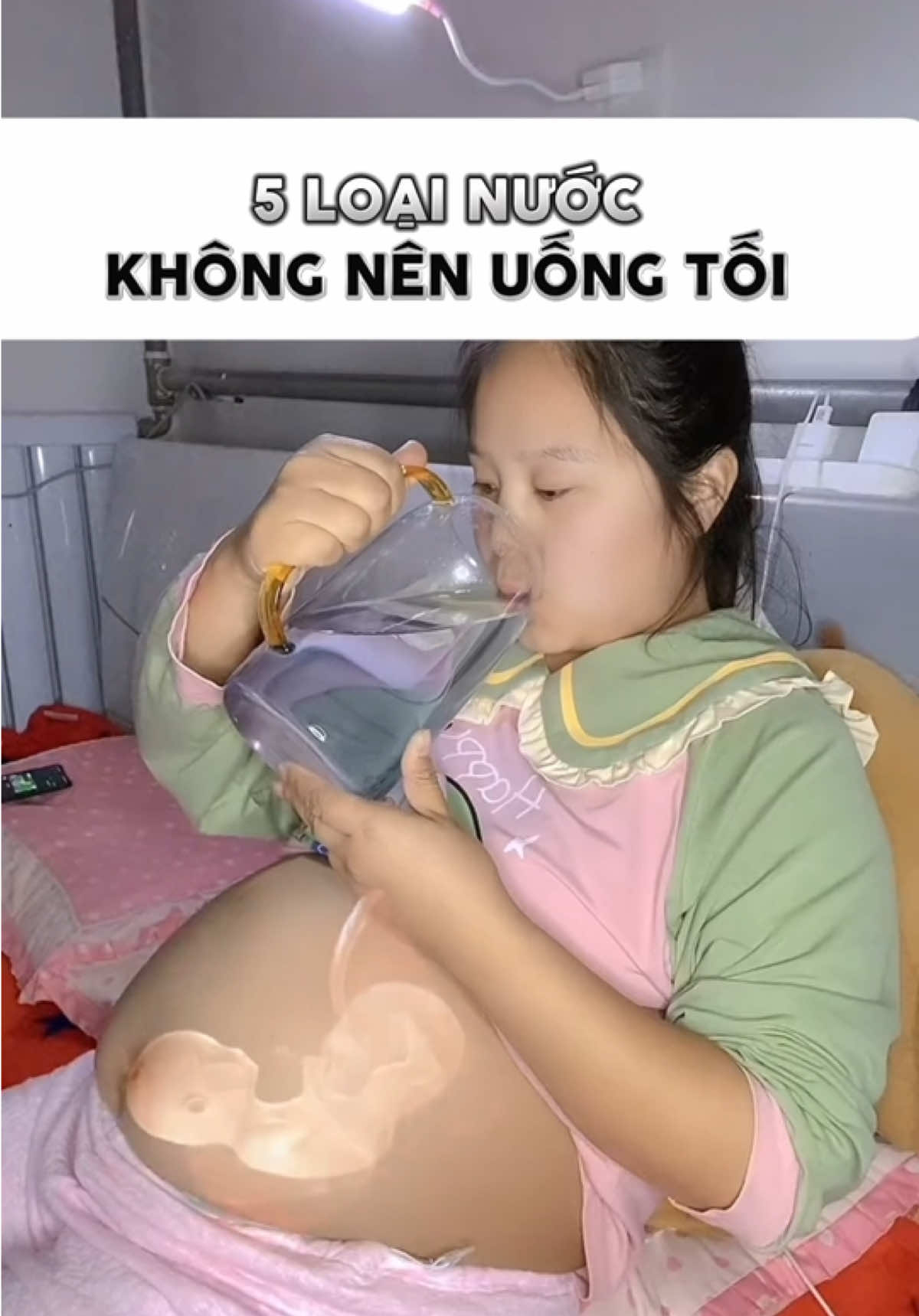5 loại nước mẹ bầu không nên uống vào buổi tối #mangthai #mebau #ngucocbau #LearnOnTikTok #ngucocbaulaclac #ngucoc 