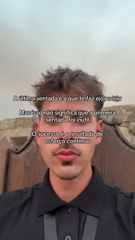 Basicamente para suceder vais ter de sentar muito 😔 #motivacao #grindset #sucesso #foco #disciplina #fyp 