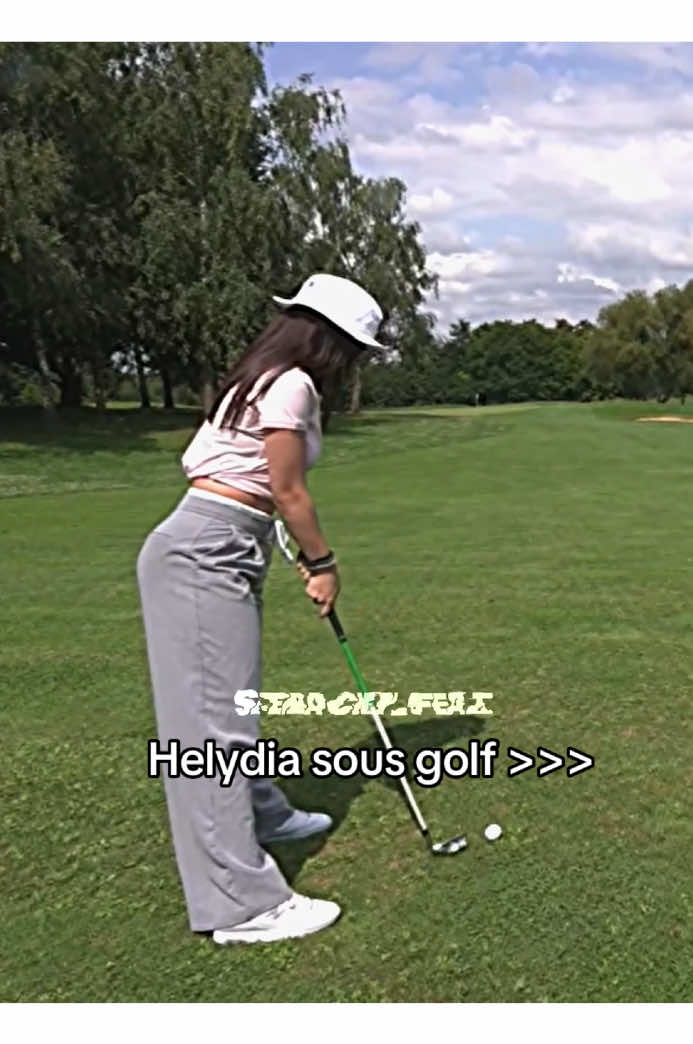 OK SUPER ENCORE IL A DIT 😆#pourtoi #helydia#golf#flamby 