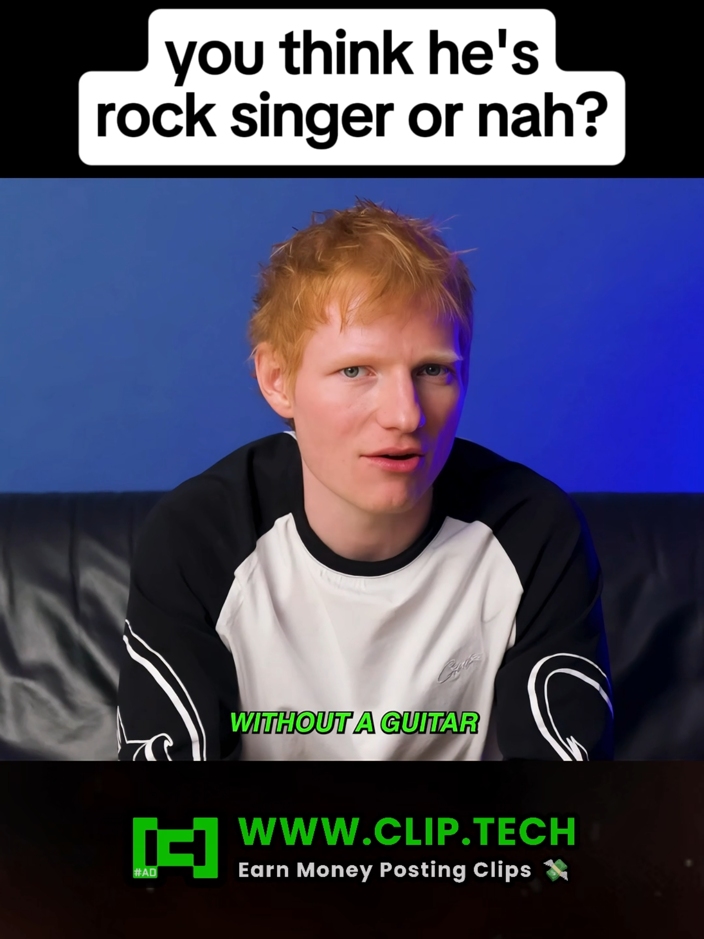 everybody wants to be a rockstar 👀 #edsheeran #betasquad #guessthesinger #edsheeranfan 