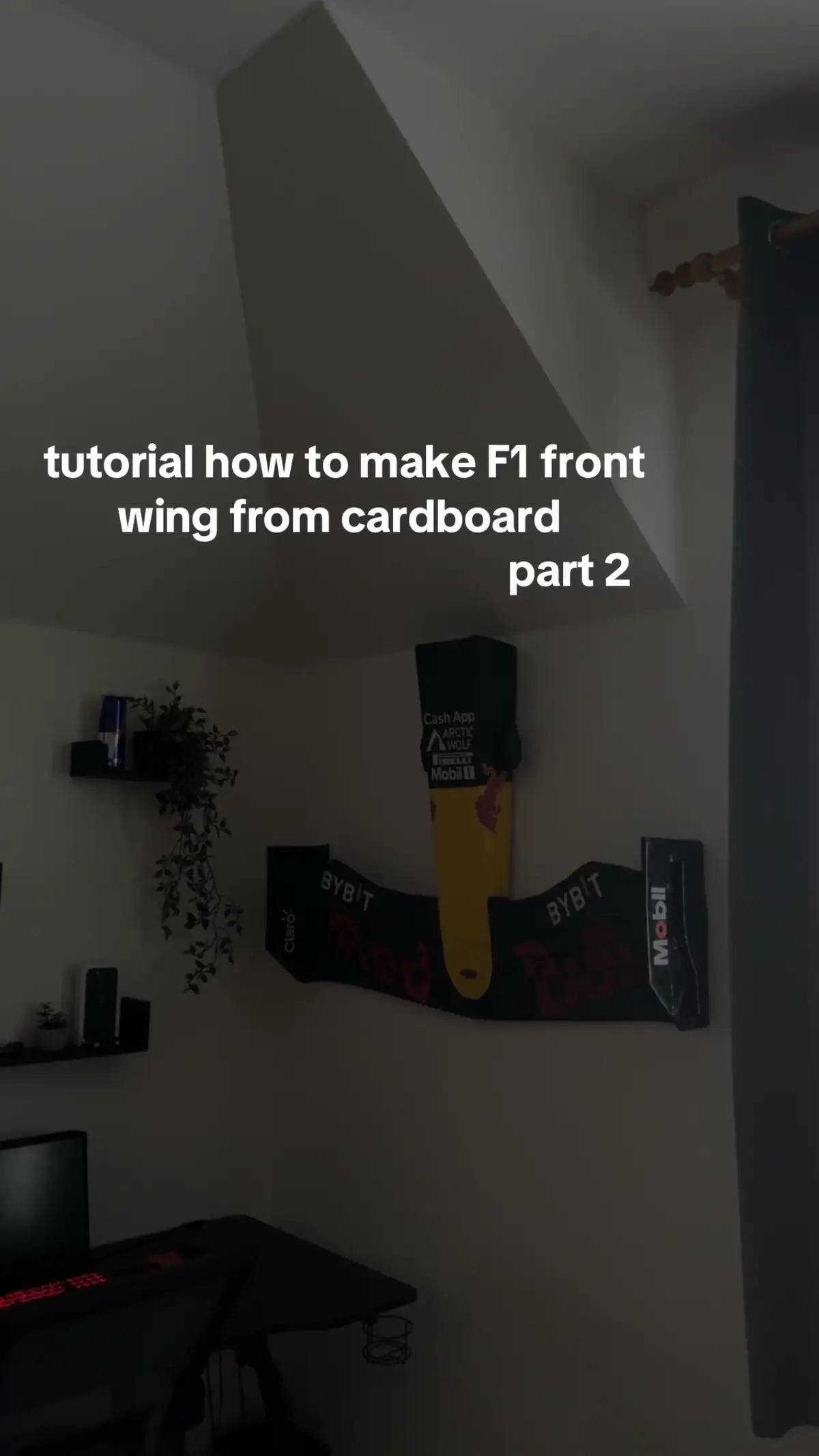 #foryou #fyp #f1 #fyppppppppppppppppppppppp #redbull #cardboard #tutorial #maxverstappen #formula1 