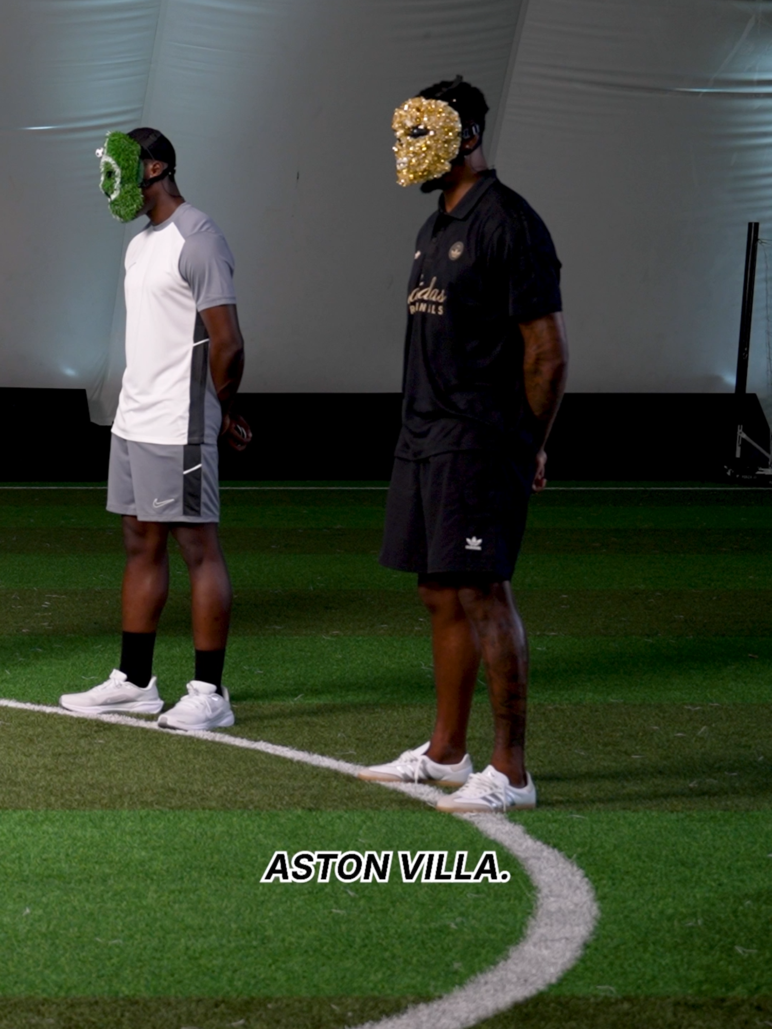 can you guess who the Masked Baller is from this clue?👀 #JDSports #JD #AstonVilla #Sharky #Niko #BetaSquad #footballtiktok #PremierLeague #FYP