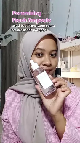 solusi yg punta strugle pori pori #skin1004 #pinkampoule #peptide #antiaging #koreanskincare  
  