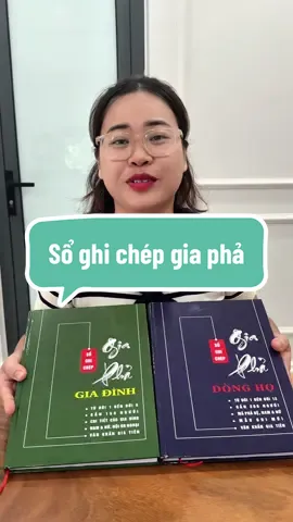 Sổ ghi chép gia phả #soghichepgiapha #xuhuongtiktok #xuhuong 