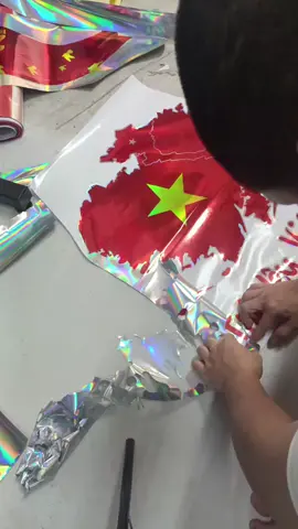 tem xe 7 màu trang trí mang phong cách yêu nước#temxequockhanh #temthanhnienyeunuoc #shopthanhlam #hottrendquockhanh2025 