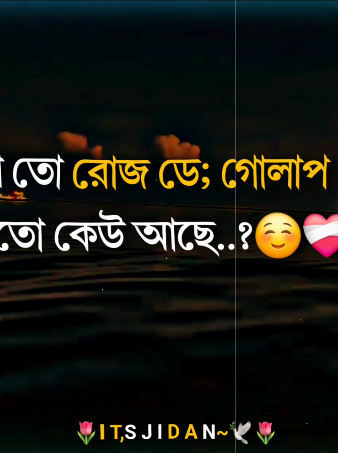 ৭ তারিখে তো রোজ ডে; গোলাপ দেওয়ার মতো কেউ আছে..?#foryou#foryourpage#fyp#fypviral#banglastatusvideo#sadstatus @TikTok @TikTok Bangladesh 