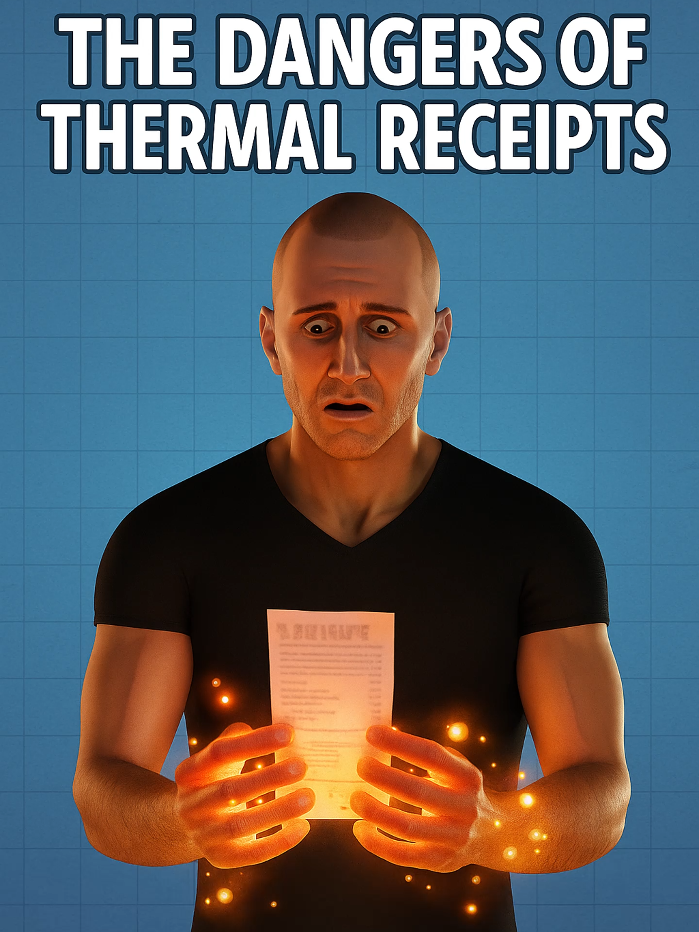 Every time you grab a receipt, you could be absorbing a chemical banned from baby bottles. #bpa #thermalpaper #healthrisk #chemicalexposure #hormonehealth #toxicchemicals #receiptrisk