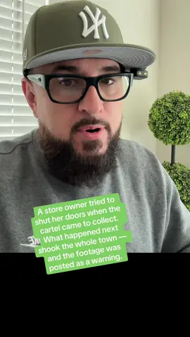 A store owner tried to shut her doors when the cartel came to collect. What happened next shook the whole town — and the footage was posted as a warning. “She closed her store to hide from the cartel… but someone was already inside.” #anttsinc