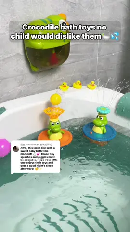 回复 @inhnhlinh31 My daughter can’t get enough of this sprinkler toy 😍 Keeps her active, laughing, and cool all day long 💦 #MomLife #FunForKids #ToddlerApproved #SummerToys#tiktok #tiktokmademebuyit #babybath #bathtoy #tiltokshopbacktoshcool #dealsforyoudays  #MomHack #SummerFun #KidsToy #SprinklerFun #MustHave  