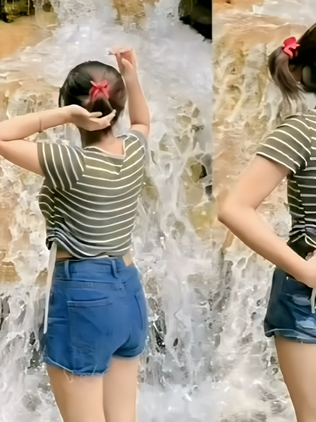 cintai alam maka alam akan melindungi mu🏞  #backtonature #waterfall #alam 