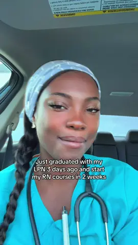 go get that LPN 💪🏾🤍 #fentysuperbrandday #therealmayadee #nursegrad #LPN #fyp 