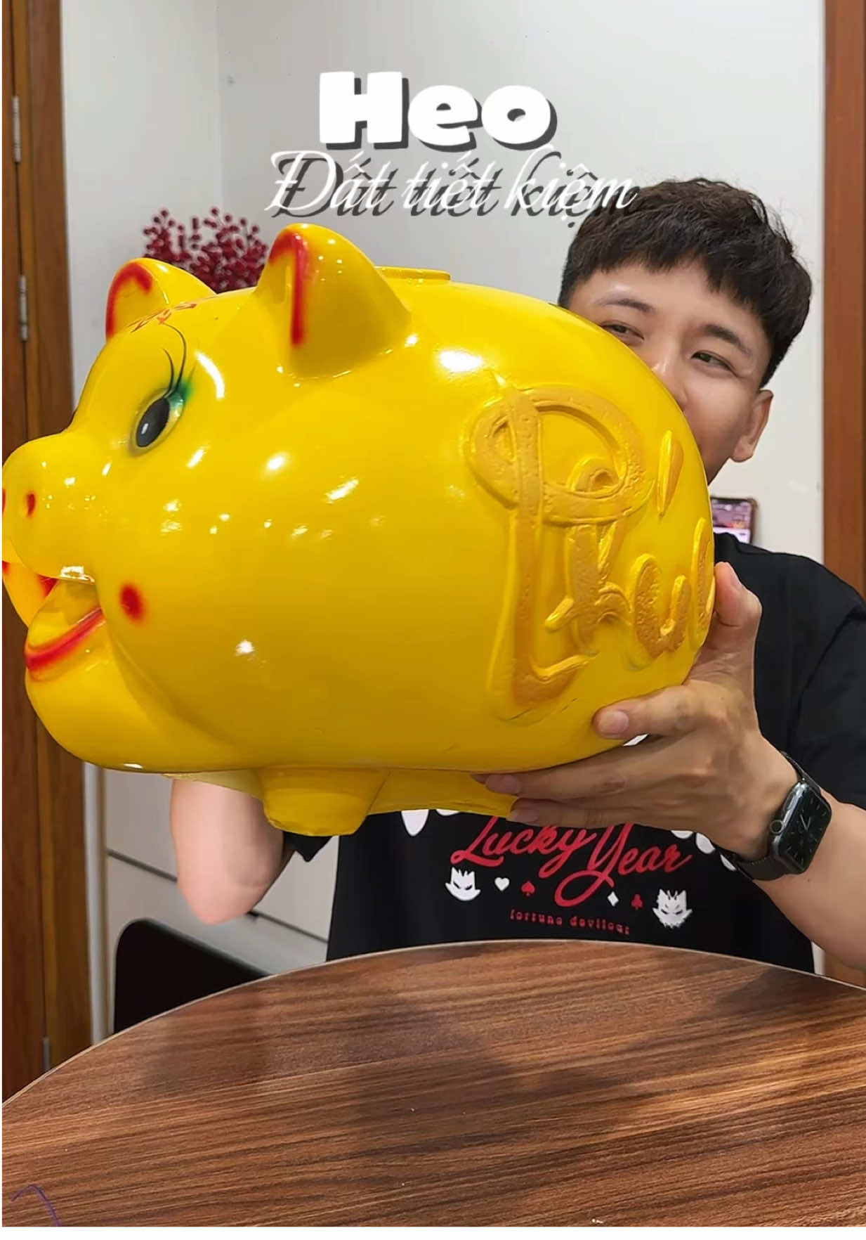 Heo đất tiết kiệm đủ size #haohomhinh #heodattietkiem 