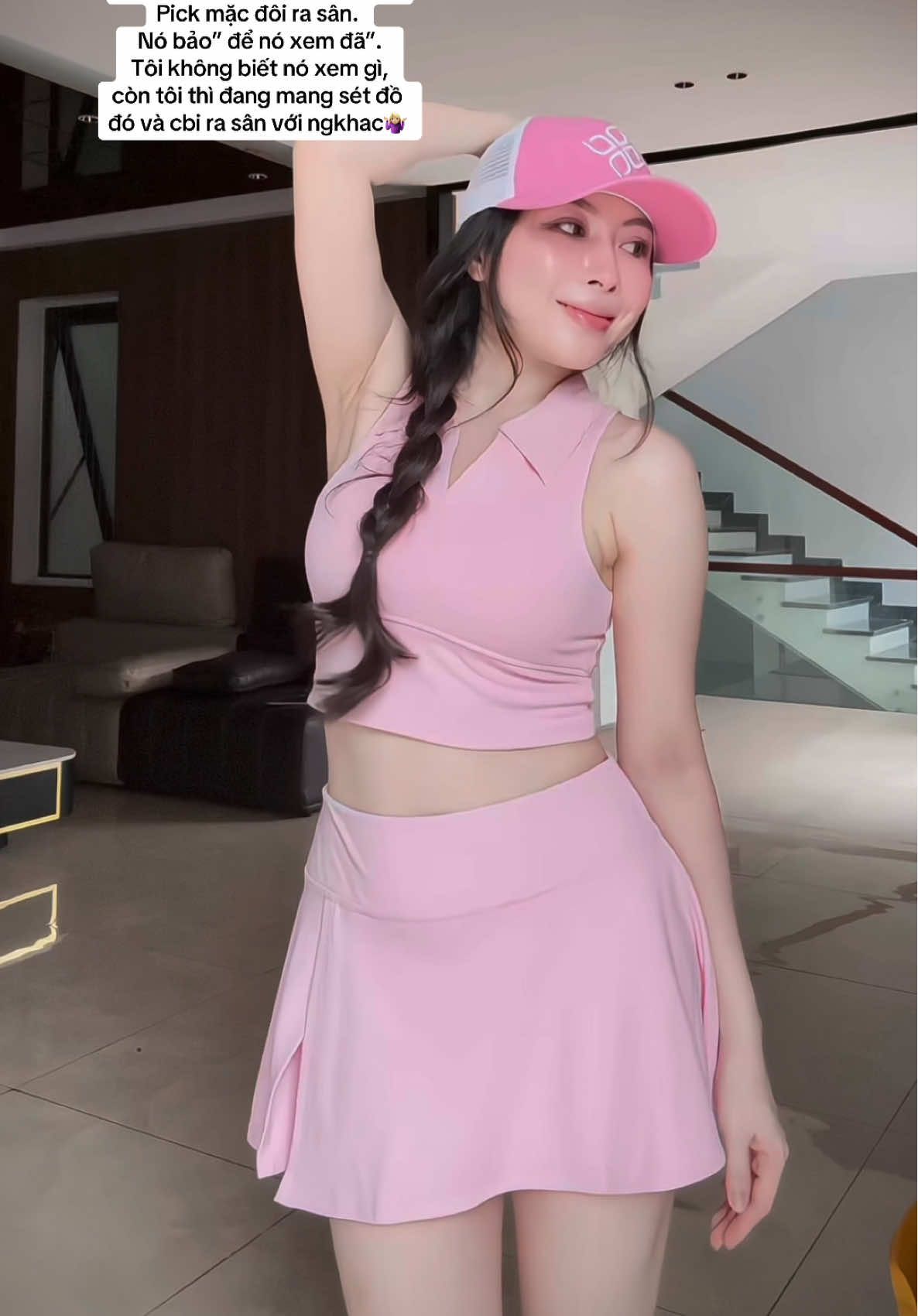 Đợi nhỏ bạn xem xong chắc tui già mất#NhungHoangPicklebal #thethaomoingay #Pickleball #thoitrangthethao #thoitrangpickleball 