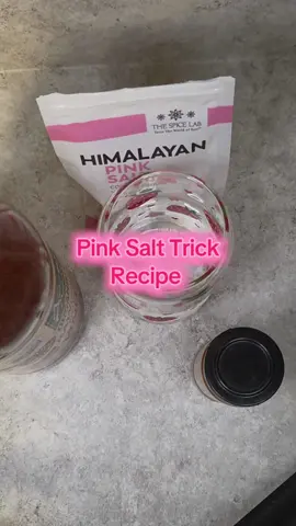 For everyone asking. here is ingredients with measurements for pink salt trick and slowed down asmr. #fyp #pinksalttrick #pinkhimalayansalt #asmr #foryoupage #fypviral 