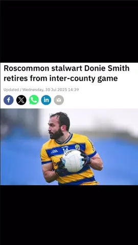 thank you donie smith #gaa #fyp #roscommongaa 