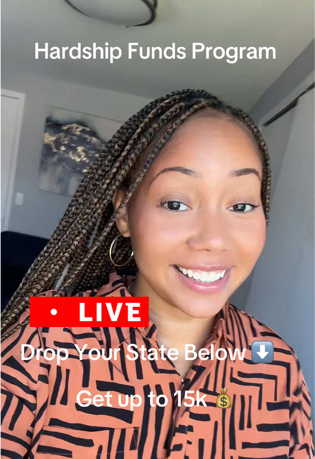 🚨 I’m LIVE RIGHT NOW! Don’t miss me — I got 30 approvals on live yesterday and you could be next. 💰 If rent is due or school got your wallet stressed, this is your sign. Drop your state below to see if you are eligible & come join the live before it’s too late! 👇 #Hardshipfunding #funding  #personalloans  #prequalifynow  #personalfunds #emergencyfunds  #approved #preapproved #renthelp 