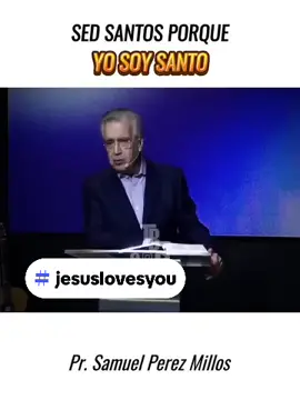 La iglesia debe vivir en Santidad. #predicas #reflexionescristianas #samuelperezmillos #biblia