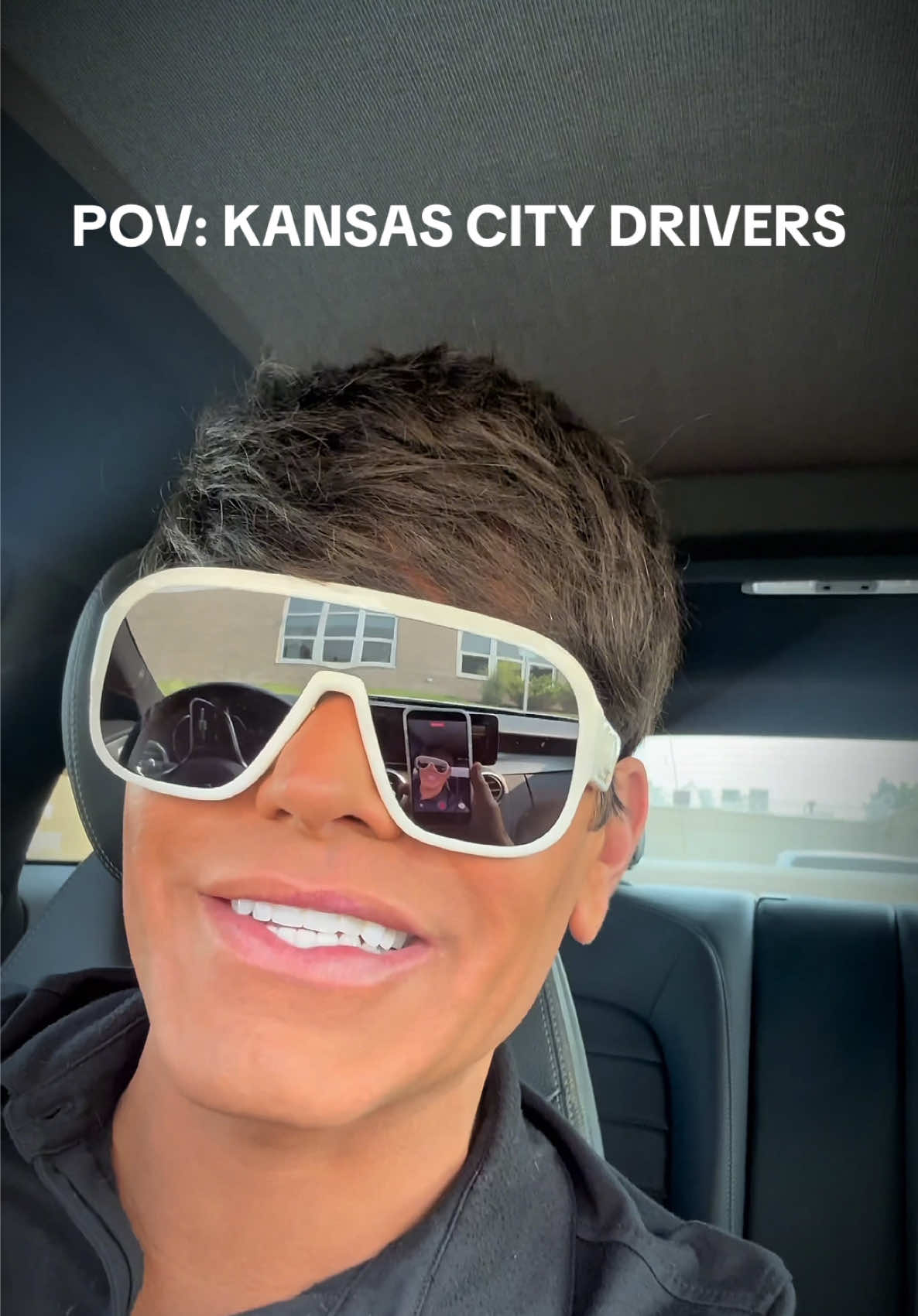 Kansas City drivers are being crazy today! Be safe!!! #kansascity #drive #bad #scary 