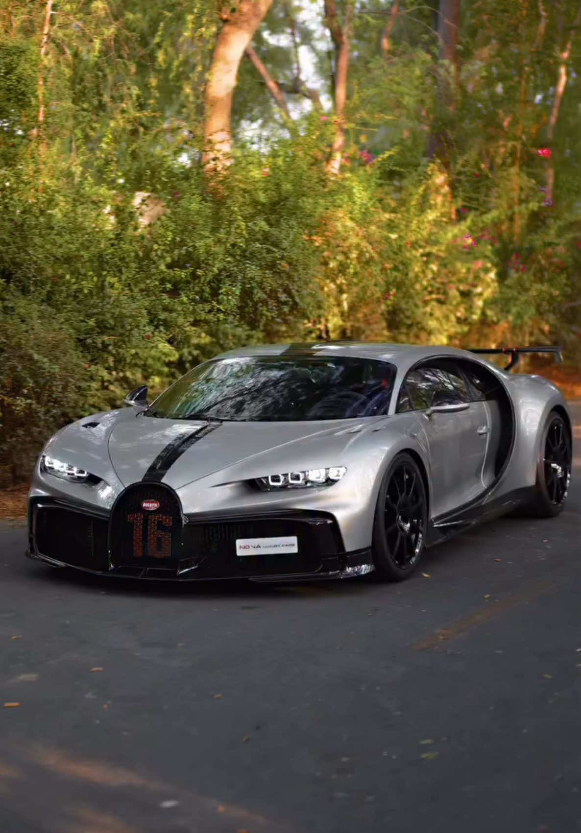Silver Bullet 🏎️ • • • Bugatti Chiron Pur Sport (IG 📸 @nova.luxurycars) #luxury #speed #luxuryspeed #bugatti #chiron #pursport #wheels #turbo #pull #review #best #coolest #fastest #exhaust #revving #car #auto #fyp 