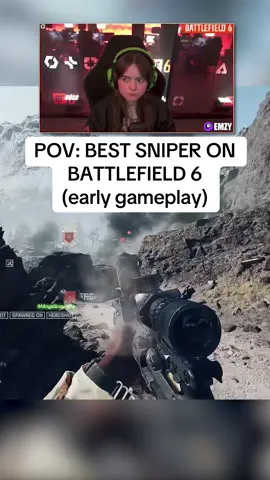 CRAZY Battlefield 6 Sniping 🤯 (Early Multiplayer Gameplay) #battlefield6 #battlefield #bf6  #battlefield6reveal #gaming #fyp 
