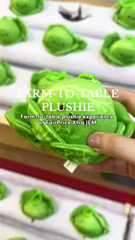 Fairprice has joined the bandwagon too.  Pluck a FREE plushie from their Lil’ Cuddle Farm and they will “cook” it for you at the Lil’ Cuddle Kitchen! Simply spend $60 in-store with at least 2 local produce items in a single receipt! 🥦Farmers’ Market at FairPrice Xtra JEM 📍FairPrice Xtra JEM 🗓️2-3 August 2025  ⏱️10am – 7pm