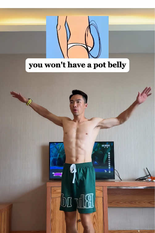 If you train your stomach on an empty stomach every morning, you will not have a small belly.#sports #TikTok #homeworkout #girls #Fitness #absworkout 