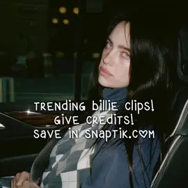 give credits! #makemefamous #billieeilishclips #scenepack #billieeilish #fyp #foryoupage 