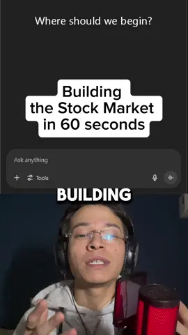 I’ve been building so much I’m about to lose my mind. The stock market is probably the easiest one I’ve built (vibe coding session with lovable dev) #techtok #ai #computerscience 
