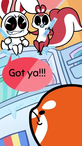 Oh you two! Such pranksters! #animation