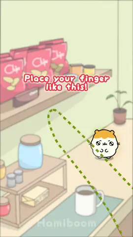 help hami reach the chips :3! #hamiboom 
