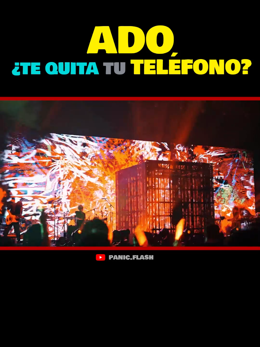 TEN CUIDADO si vas al Concierto de ADO #ado #anime #concierto 