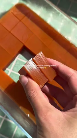 Selftan gummies every day Recipe below 👇 Ingredients: * 2 cups  carrot juice * 1/4 cup maple syrup * 1/4 cup grass-fed gelatin Recipe: * Warm the carrot juice gently (no boil). * Stir in maple syrup and orange juice, then whisk in gelatin until dissolved. * Pour into a glass container and chill for 2-3 hours until firm