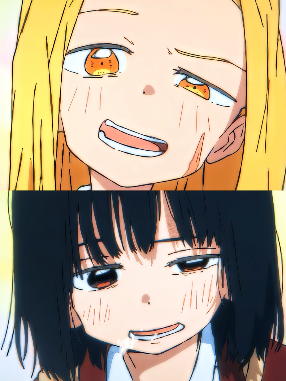 I'm so glad they can be friends ❤️ #marina #shizuka #takopiinogenzai #takopisoriginalsin #oniven #hanasq 