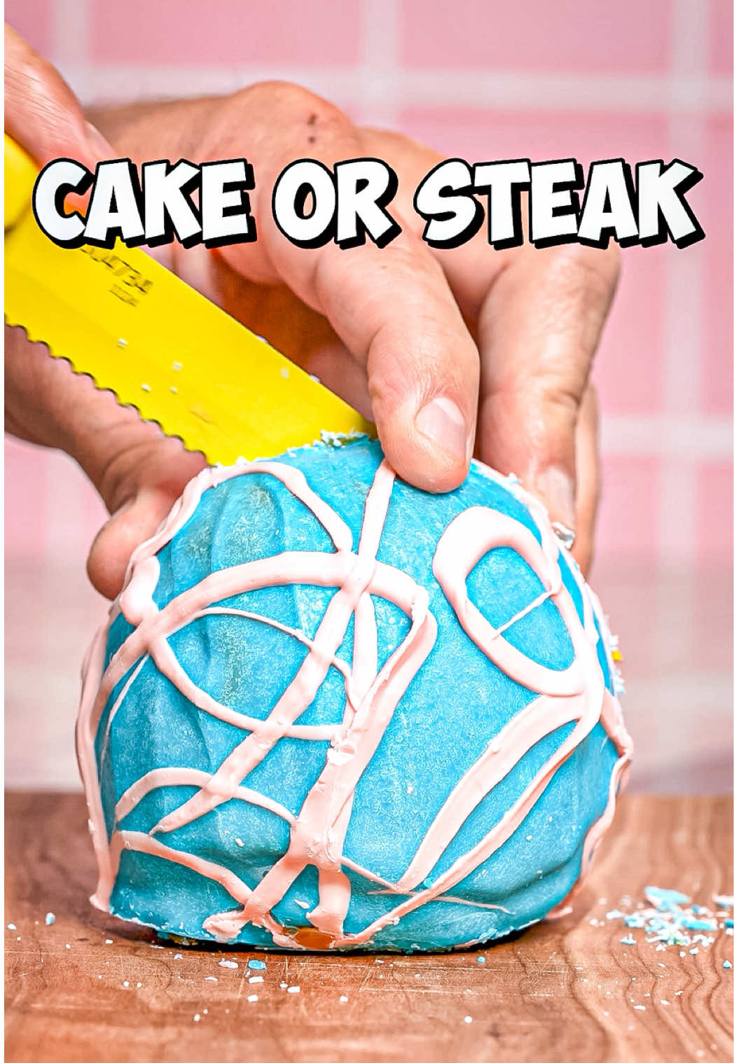 Steak or cake #asmr #satisfying #asmrfood