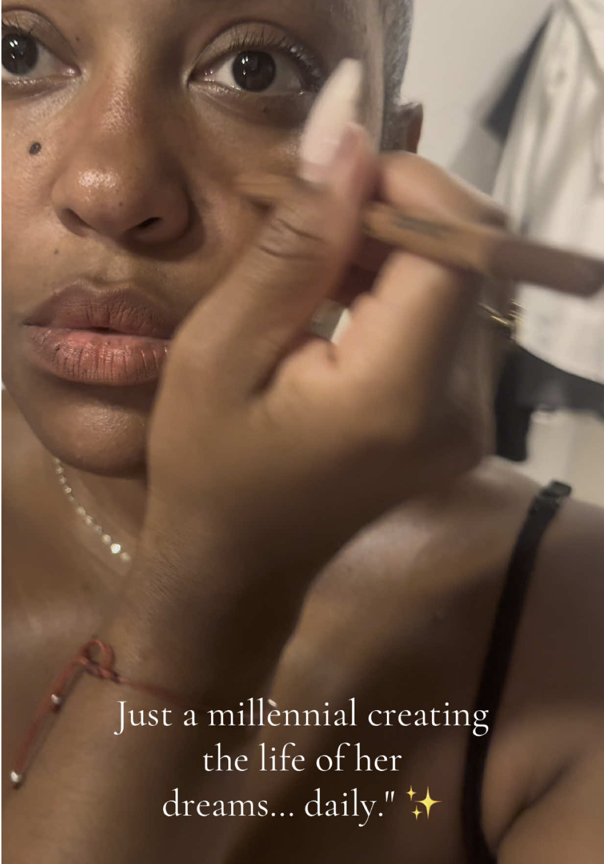 JUST A MILLENNIAL CREATING THE LIFE OF HER DREAMS… Daily✨ #millenialsoftiktok #millenials #softglammakeup #femenineenergy #creating 
