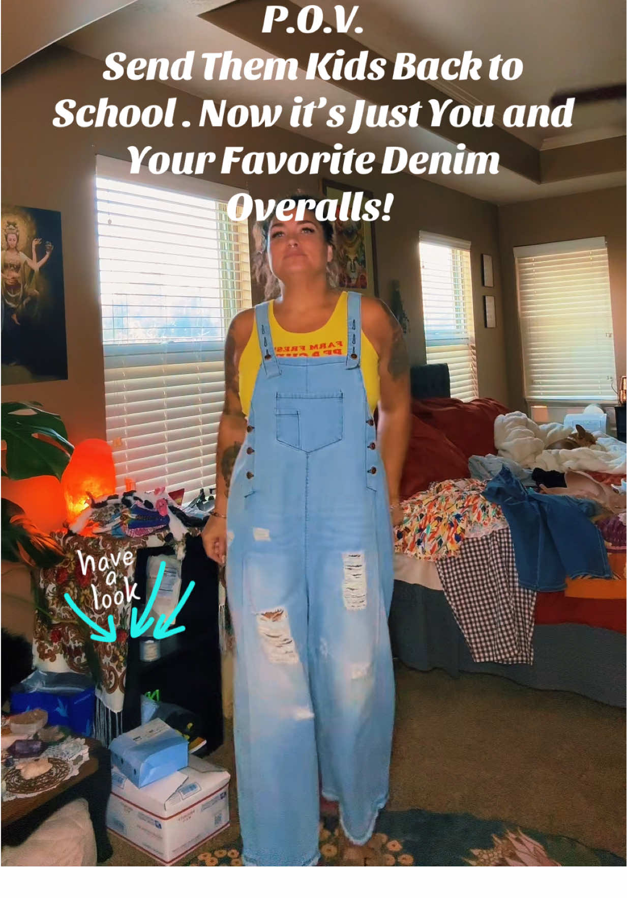 Celebrate good times, c’mon! 🕺💃 Because nothing says “freedom” like slipping into the most viral overalls on TikTok. 👖 These beauties SOLD OUT last August & September… and guess what? They’re back, but not for long. 💙 Distressed. 🖤 Corrupt (in the best way). 🎨 Light blue to black. 📦 Already flying off the shelves. 📌 Pro tip: Grab yours NOW before the rest of the PTA figures it out. 😏 #denimoveralls #TikTokShopBackToSchool #TikTokShopCreatorpicks #overalls #OOTD 