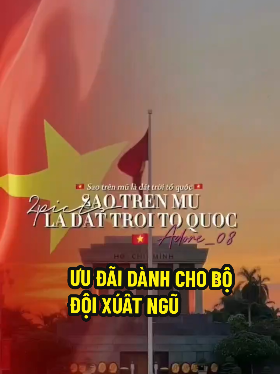🎖 ƯU ĐÃI ĐẶC BIỆT CHO BỘ ĐỘI XUẤT NGŨ 💥 Học phí trọn gói chỉ 15 TR Trung tâm GDNN Sao Việt tri ân các anh đã hoàn thành nghĩa vụ: 👉 Dành 20 suất ưu đãi học lái xe hạng B dành riêng cho bộ đội xuất ngũ 👉 Đảm bảo đủ giờ học lý thuýêt và thực hành. phí trọn gói nhận bằng.  👉 Đào tạo bài bản - chất lượng - lịch thi linh hoạt, không phụ thu 📞 Liên hệ (Ms. Nguyên) để giữ suất ưu đãi 📍 Trung tâm GDNN Sao Việt ‼ Số lượng có hạn – ưu tiên đăng ký sớm! #thenghebodoi #bodoixuatngu #uudaihocphi #hoclaixeoto #trungtamgdnnsaoviet #truonglaixesaoviet 